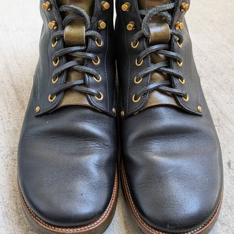 Iron Boots The Great Escape in Seidel Black Oil Tan