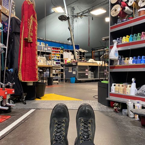 Viberg Rigger in Unknown Leather