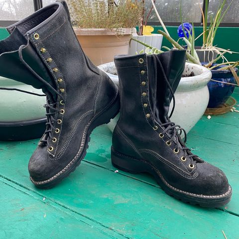 Viberg Rigger in Unknown Leather