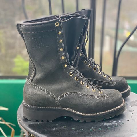 Viberg Rigger in Unknown Leather
