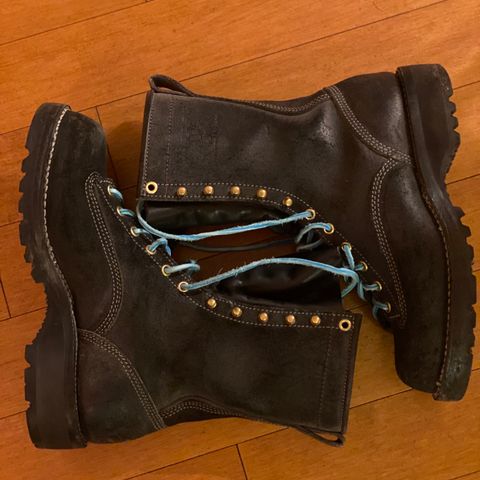Viberg Rigger in Unknown Leather