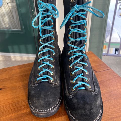 Viberg Rigger in Unknown Leather