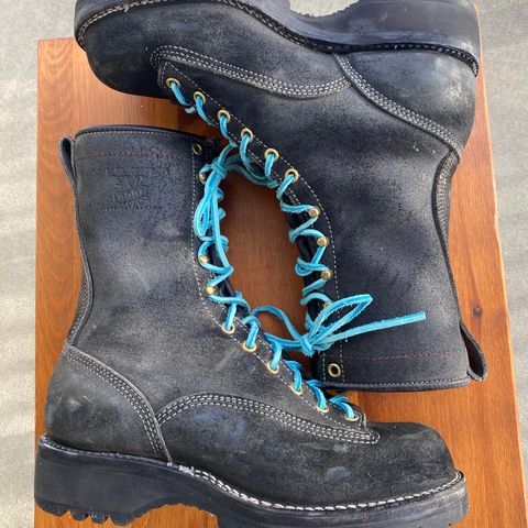 Viberg Rigger in Unknown Leather