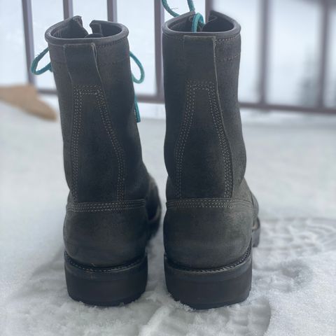 Viberg Rigger in Unknown Leather