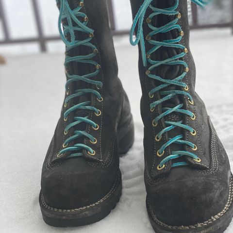 Viberg Rigger in Unknown Leather