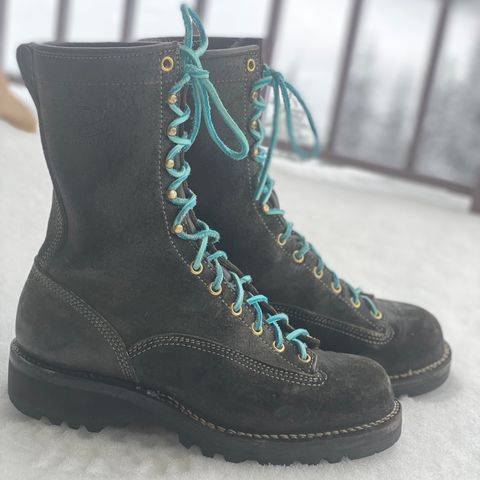 Viberg Rigger in Unknown Leather