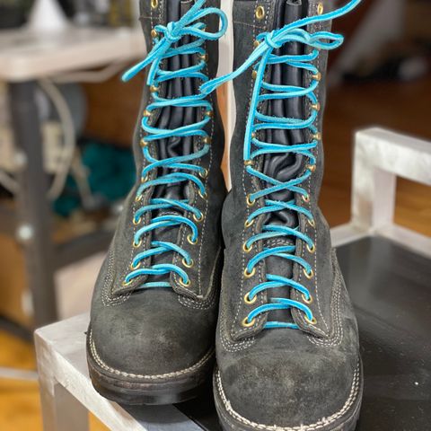 Viberg Rigger in Unknown Leather