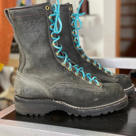 Viberg Rigger in Unknown Leather