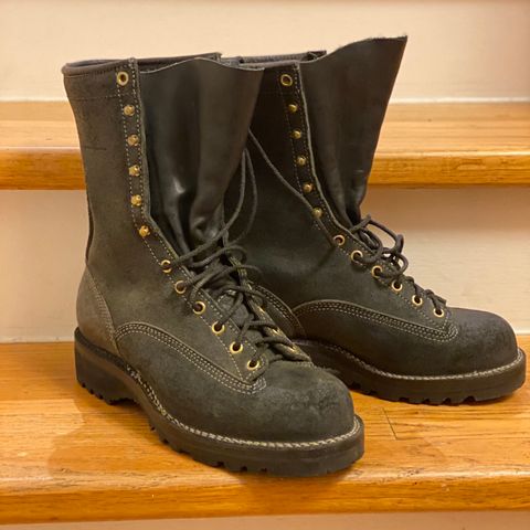 Viberg Rigger in Unknown Leather