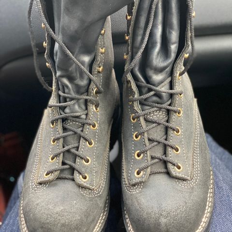 Viberg Rigger in Unknown Leather