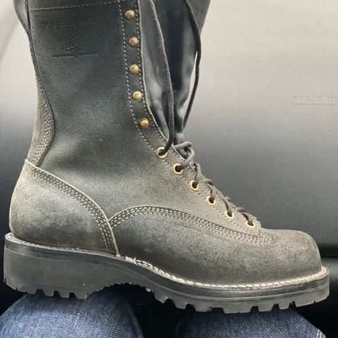 Viberg Rigger in Unknown Leather
