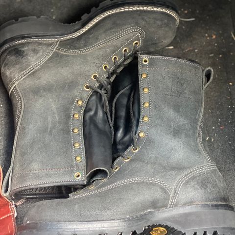 Viberg Rigger in Unknown Leather