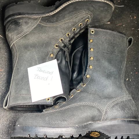 Viberg Rigger in Unknown Leather