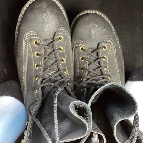 Viberg Rigger in Unknown Leather