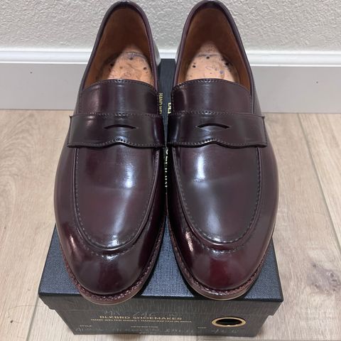 BLKBRD Aurus in Horween Color 8 Shell Cordovan