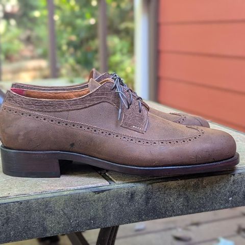 Arno Custom Model in C.F. Stead Snuff Waxed Kudu & Hippo