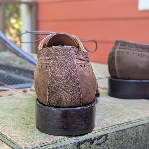 Arno Custom Model in C.F. Stead Snuff Waxed Kudu & Hippo