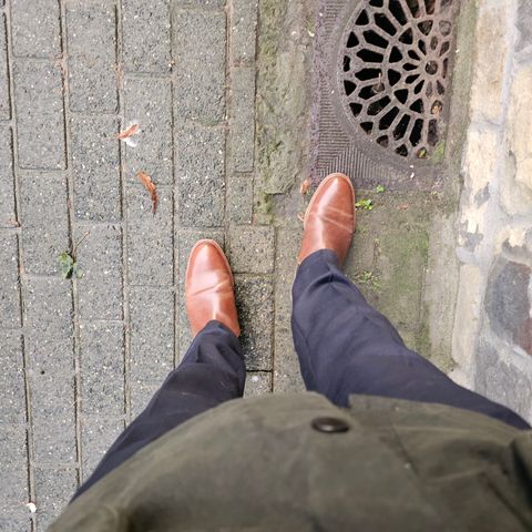 Meermin Chelsea Boot in Tobacco Waxy Shell Cordovan