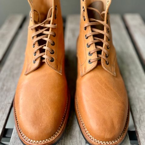 View photo of Kustom Kraft Boondocker Boot in Tannery Kobel Veg-Tanned Leather