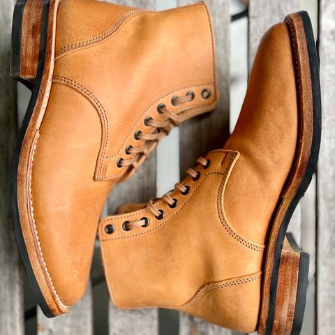 Kustom Kraft Boondocker Boot in Tannery Kobel Veg-Tanned Leather