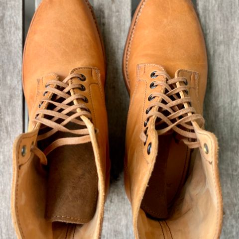 Kustom Kraft Boondocker Boot in Tannery Kobel Veg-Tanned Leather