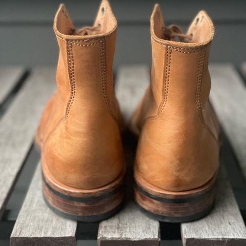 View photo of Kustom Kraft Boondocker Boot in Tannery Kobel Veg-Tanned Leather