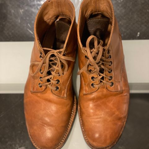 View photo of Kustom Kraft Boondocker Boot in Tannery Kobel Veg-Tanned Leather