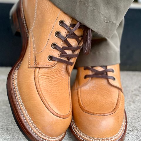 Midas Spalla Derby Boot in La Bretagna Natural Ghost