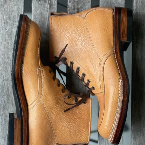 Midas Spalla Derby Boot in La Bretagna Natural Ghost