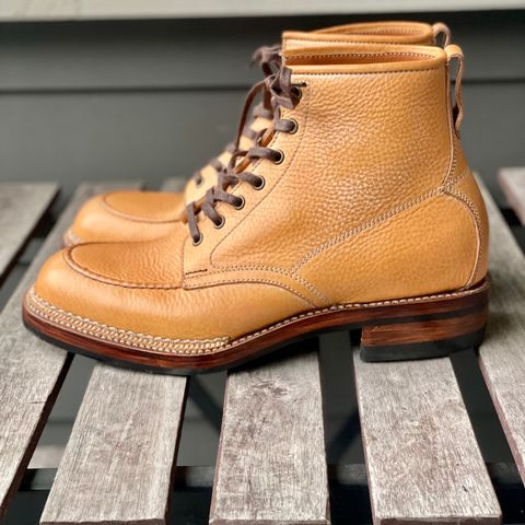 View photo of Midas Spalla Derby Boot in La Bretagna Natural Ghost