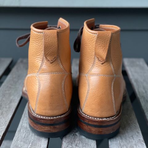 View photo of Midas Spalla Derby Boot in La Bretagna Natural Ghost