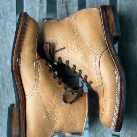 View photo of Midas Spalla Derby Boot in La Bretagna Natural Ghost