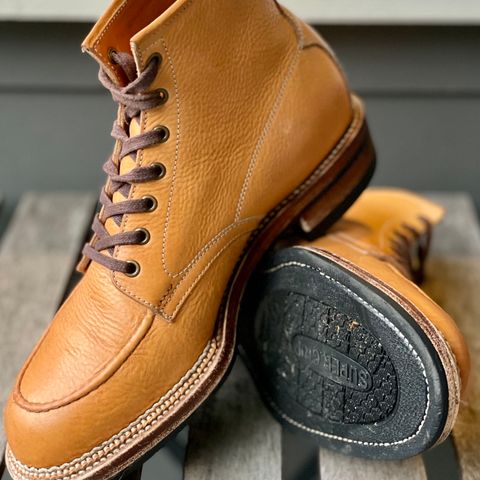 View photo of Midas Spalla Derby Boot in La Bretagna Natural Ghost