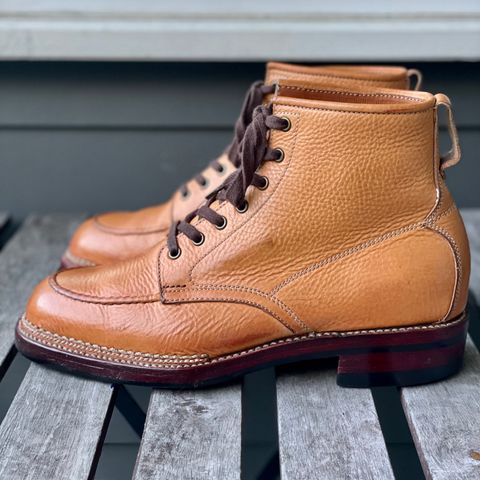 View photo of Midas Spalla Derby Boot in La Bretagna Natural Ghost