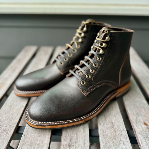 View photo of Parkhurst The Allen in Horween Brown Waxed Flesh