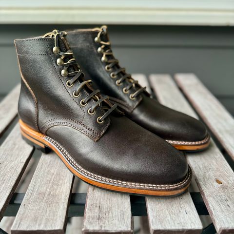 View photo of Parkhurst The Allen in Horween Brown Waxed Flesh