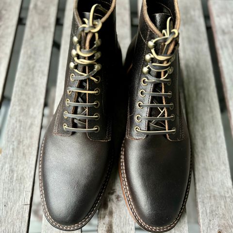 View photo of Parkhurst The Allen in Horween Brown Waxed Flesh