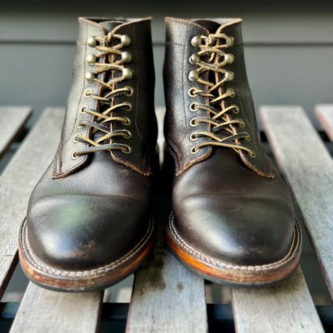 View photo of Parkhurst The Allen in Horween Brown Waxed Flesh