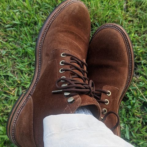 Search result thumbnail of Grant Stone Diesel Boot in C.F. Stead Bourbon Repello Calf Suede