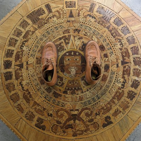 View photo of Grant Stone Brass Boot in Horween English Tan Essex