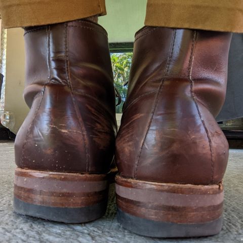 View photo of Alden Indy Boot in Horween Brown Chromexcel