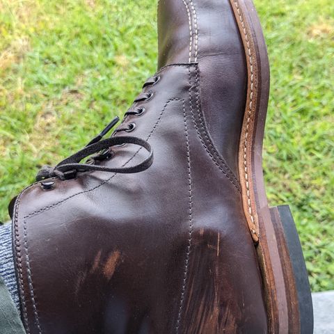 View photo of Alden Indy Boot in Horween Brown Chromexcel