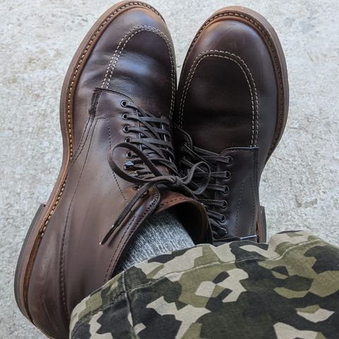 View photo of Alden Indy Boot in Horween Brown Chromexcel