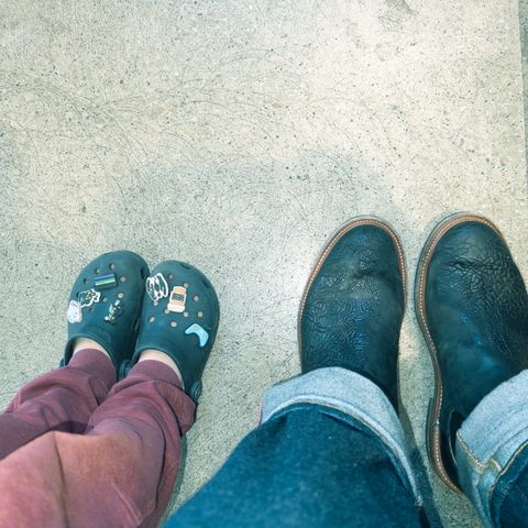 Christian Daniel Fernando Chelsea in Maryam Hand Overdyed Mustard Horsebutt