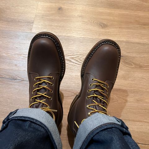 White's Farmer/Rancher in Seidel Brown Oil Tan