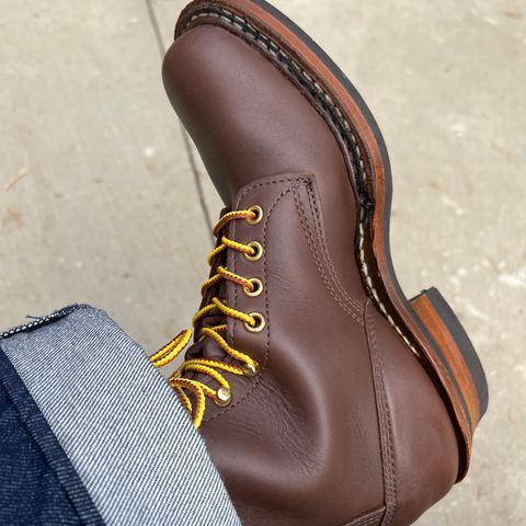 White's Farmer/Rancher in Seidel Brown Oil Tan