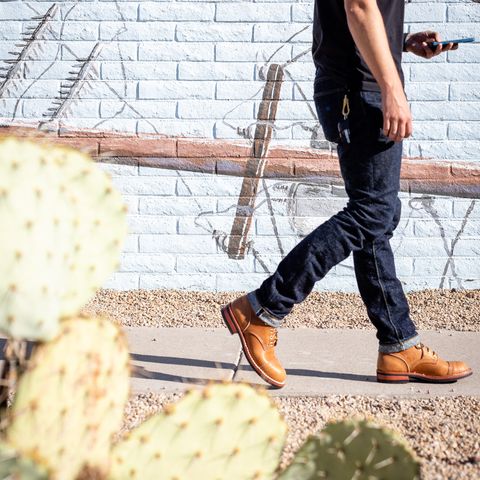 Nicks Americana in Horween Natural Dublin