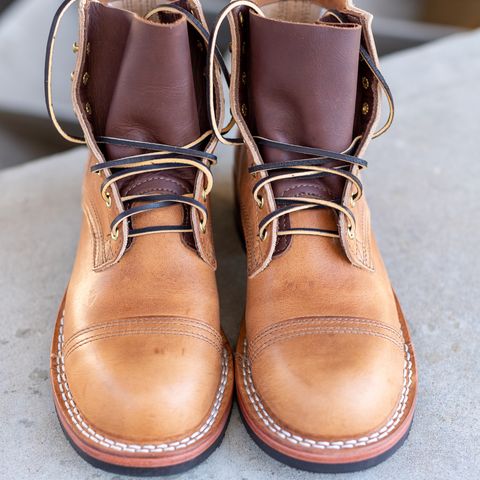 Nicks Americana in Horween Natural Dublin
