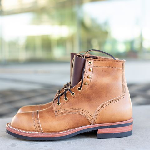 Nicks Americana in Horween Natural Dublin