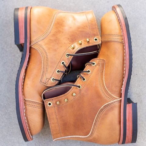 Nicks Americana in Horween Natural Dublin
